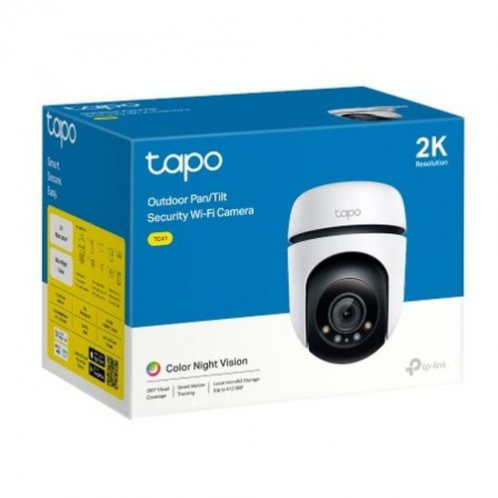 TP-LINK Camera Tapo TC41 Wi-Fi Pan/ Tilt Outdoor Security Camera 2K White EU DP3990161-02