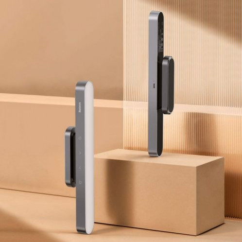 Baseus Home Magnetic Stepless Dimming Charging Desk Lamp 100LM, 4000K, 1800 mAh 4.5W Gray (DGXC-C0G) DA1314720-017