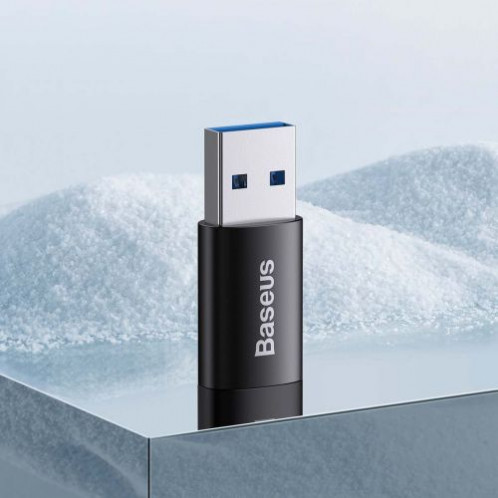 Baseus Converter Ingenuity Series Mini OTG Adaptor USB-A 3.1 Male to Type-C Female Black (ZJJQ000101) DA282273-015