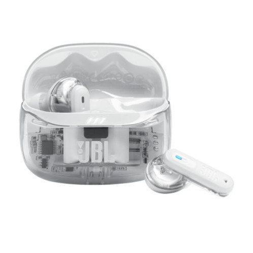 JBL Tune Beam 2 Ghost Edition TWS Bluetooth Wireless In-Ear Earbuds Ghost White EU DB6700835-02