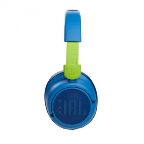 JBL JR460NC Bluetooth Wireless On-Ear Headphones for Kids with Noise Cancellation, Blue EU DB4100121-08