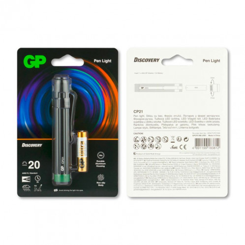 GP lampe de poche CP21 20 Lumen 1 x AAA 260GPACTCP21000 463878-04