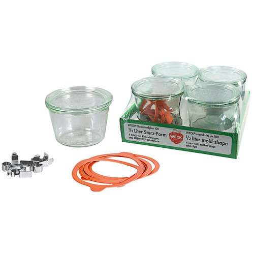 WECK Lot de 4 bocaux 0,25l 796679-01