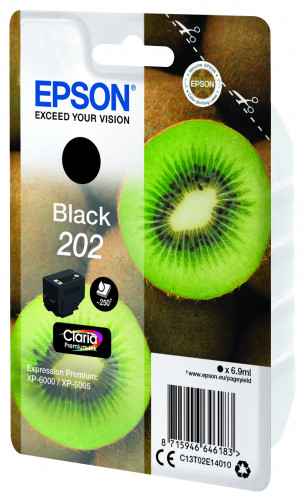 Epson noir Claria Premium 202 T 02E1 322604-04