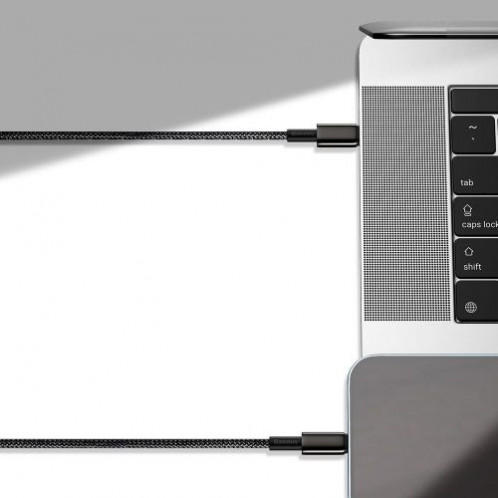 Baseus Type-C Type-C cable Tungsten Gold Fast charging and data 100W (20V/5A) 1m Black (CATWJ-01) DA357601-013