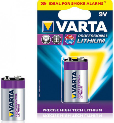 1 Varta Lithium Bloc 9V 6 LR 61 486983-02