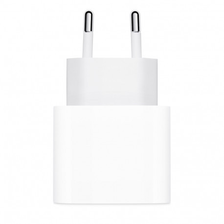 Apple MHJE3 Adaptateur Secteur USB Type C 20W Blanc (Original, En vrac) 011631-01