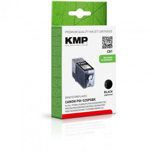 KMP C81 noir compatible avec PGI-525 PGBK 538174-03