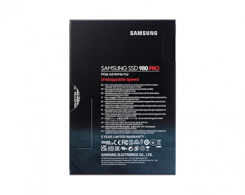 Samsung SSD 980 PRO 2TB MZ-V8P2T0BW NVMe M.2 836663-010
