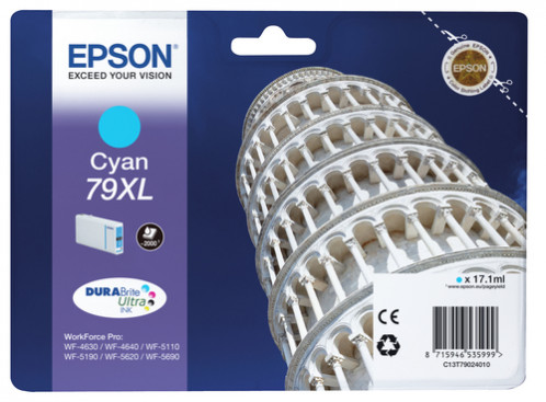 Epson DURABrite Ultra Ink 79 XL cyan T 7902 782082-02