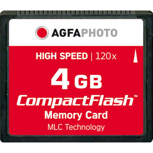 AgfaPhoto Compact Flash 4GB High Speed 120x MLC 368396-02