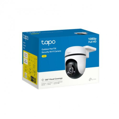 TP-LINK Camera Tapo TC40 Wi-Fi Pan/ Tilt Indoor & Outdoor Security Camera 1080P White EU DP3550231-02