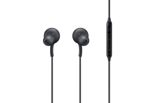 Samsung EO-IC100BBEGEU Écouteur AKG Intra Auriculaire Connecteur Type C, Noir, Télécommande (Emballage Original) 270123-018
