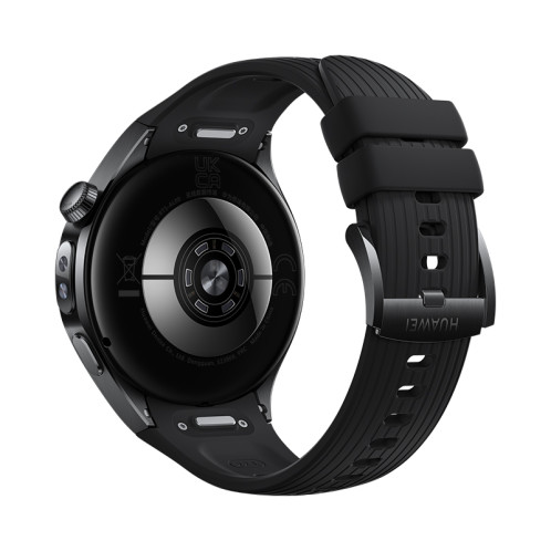 Huawei Watch 5 46mm noir Bracelet en fluoroélastomère 169082-07