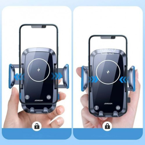 Joyroom Car Mount Wireless Charger (Air Outlet Version) 4.5 6.8 inch, 15W, Black (JR-ZS241-AIR) DO1096408-08