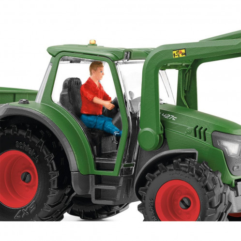 Schleich Vie à la ferme 42608 Tracteur avec remorque 857712-014