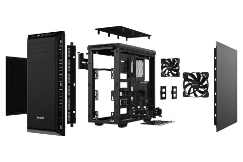 be quiet! PURE BASE 600 Black Gehäuse 201030-08