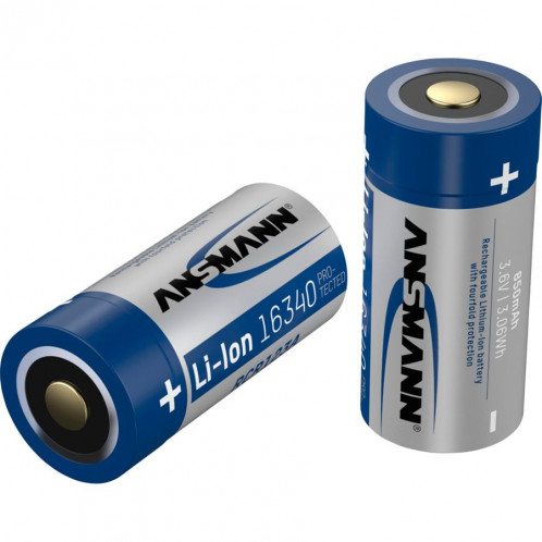 Ansmann 16340 Li-Ion Akku 850mAh 3,6V version standard 1300-0017 690741-04