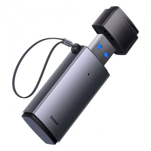 Baseus Card Reader Lite Series SD / TF to USB-A, Gray (WKQX060013) DA660409-011
