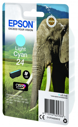 Epson light cyan Claria Photo HD T 242 T 2425 267836-05