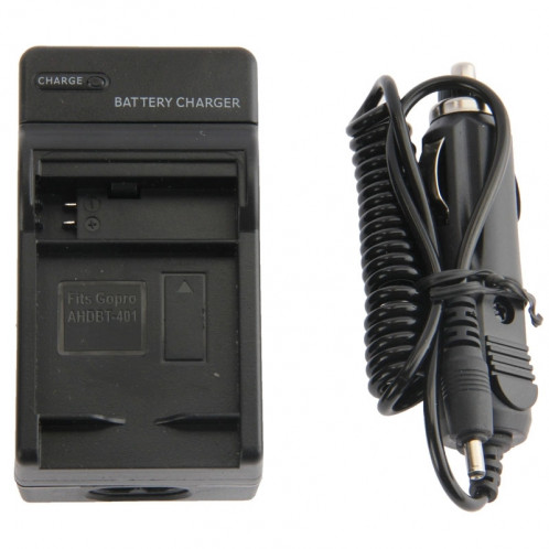 Batterie pour appareil photo numérique Chargeur voiture pour Gopro HERO 4 AHDBT-401 SB26575-07