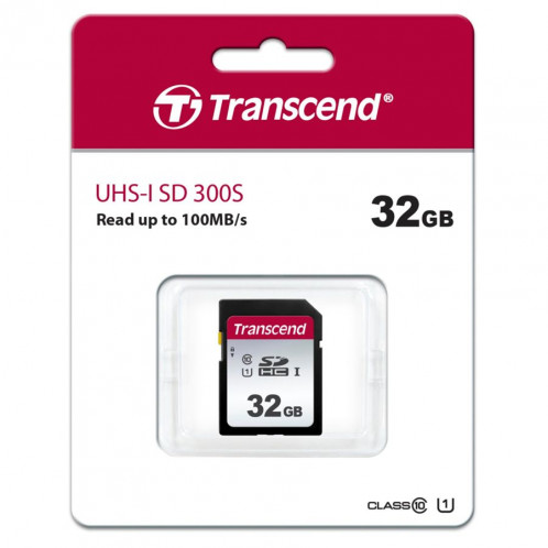 Transcend SDHC 300S 32GB Class 10 UHS-I U1 380445-02