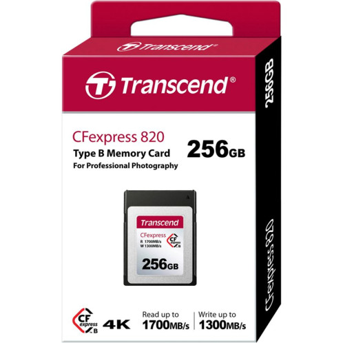 Transcend CFexpress Card 256GB Typ B TS256GCFE820 569123-02