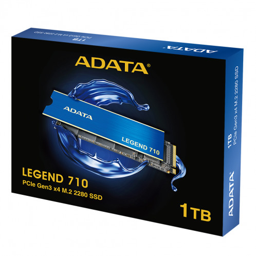 ADATA SSD LEGEND 710 1TB M.2 PCIe Gen.3x4 R/W 2400/1800 887231-013