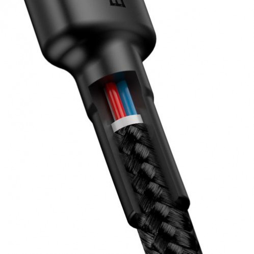 Baseus Type-C Type-C cable Cafule PD2.0 60W Flash charge (20V 3A) 1m Gray/Black (CATKLF-GG1) DA233462-015