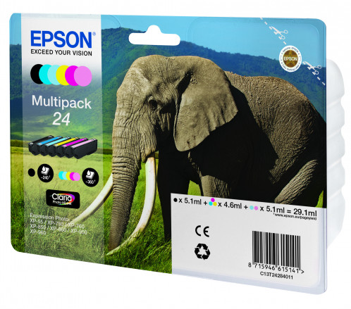Epson Multipack Claria Photo HD BK/C/M/Y/LC/LM T 242 T 2428 170291-05