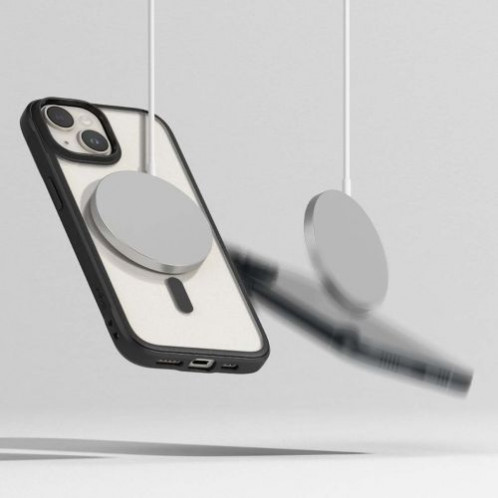 Ringke iPhone 15 Case Fusion Bold Magnetic Clear/ Black DI1081775-011