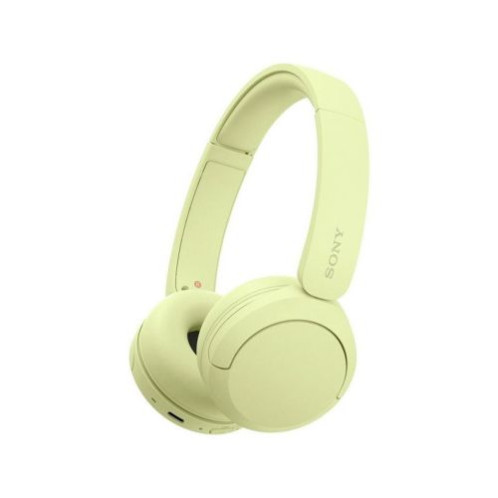 Sony WH-CH520 Bluetooth On-Ear Headphones BT 5.2, Yellow EU DO2250470-02