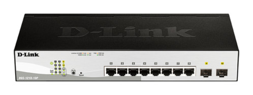 D-Link DGS-1210-10P/E 10-Port Layer2 PoE Smart Managed Gb noir 159030-03