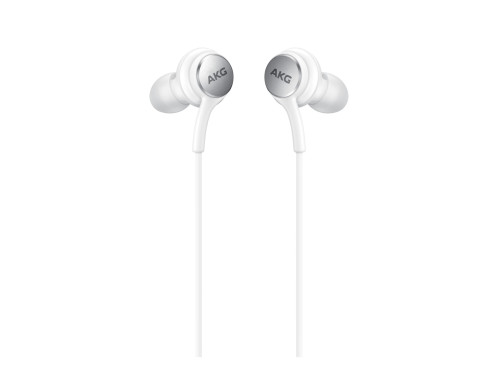 Samsung EO-IC100BWE Écouteur AKG Intra Auriculaire Connecteur Type C, Blanc, Télécommande (Emballage Original) 270062-018