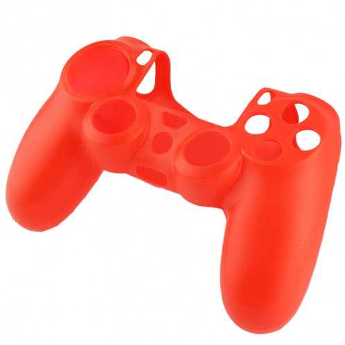 Étui flexible en silicone pour Sony PS4 Game Controller (Rouge) S0001R-00
