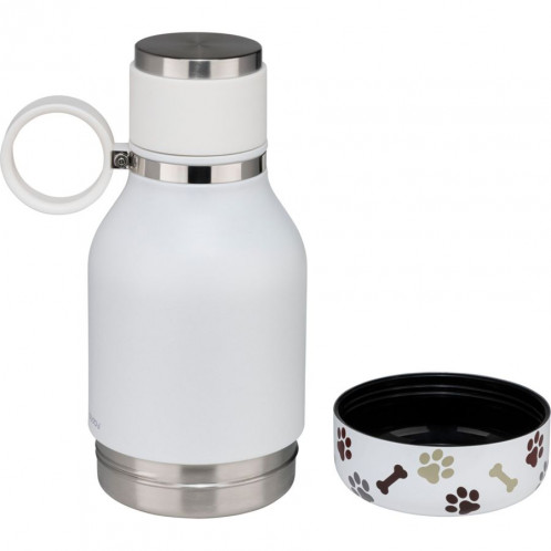 Asobu Bouteille Dog Bowl blanc, 0.975 L 718167-02