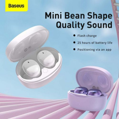 Baseus Earphone Bluetooth Bowie E2 BT 5.2, TWS AV Synchronization, Low Latency, IP55, Black (NGTW090001) DA2161249-023