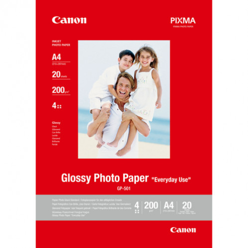 Canon GP-501 A 4, brillant 200 g, 20 feuilles 300498-02