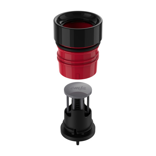 Emsa Bludrop Color 0,7 L noir 181906-09