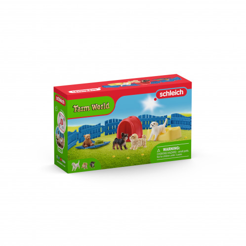 Schleich Vie à la ferme 42480 Enclos à chiots 429347-020