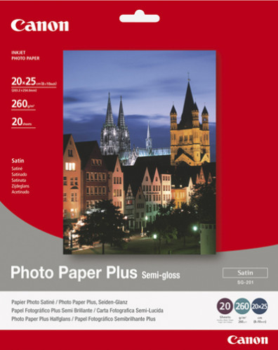 Canon SG-201 20x25 cm 8x10 20 feuilles, 260g 120463-02