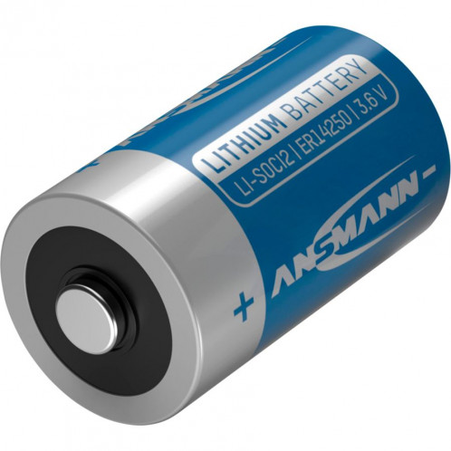 Ansmann Lithium-Thionylchlorid 3,6V ER14250 1/2AA 1522-0037-1 702494-04