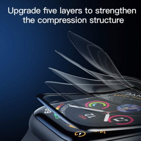 Baseus iWatch 0.23 mm curved-screen T-Glass screen crack-resistant edges 42 mm Black (SGAPWA4-D01) DA217550-012