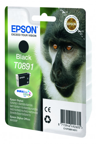 Epson DURABrite Ultra Ink T 089 noir T 0891 529116-02