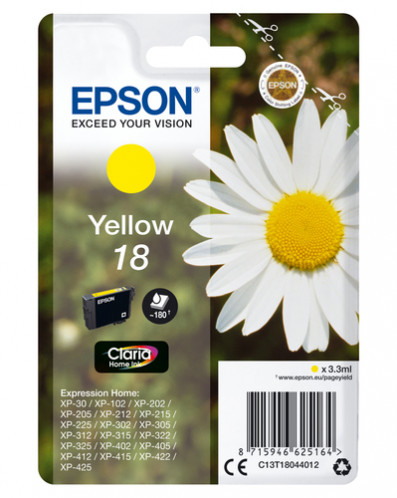 Epson jaune Claria Home T 180 T 1804 267759-03