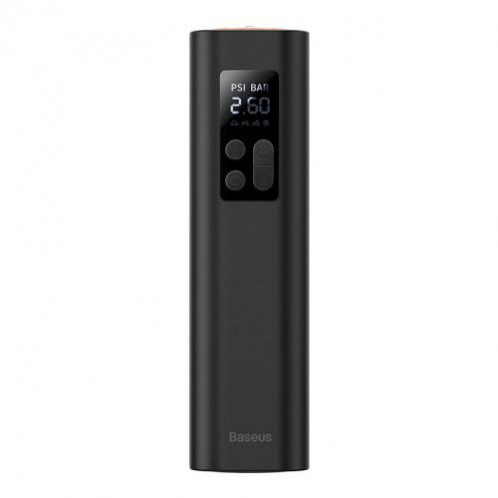 Baseus Car Tool Super Mini Inflator Tyre Pump 15sec Fast Inflation, 4 Tires in 25 Minutes, Black (CRCQ000001) DA2029512-016