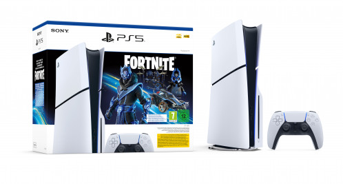 Sony Playstation 5 Slim Laufwerk Fortnite Cobalt Star Bundle 120425-05