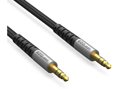 Câble Stéréo Audio 3,5 mm Mâle vers Mâle 2 m EZQuest DuraGuard X49910 ADPEZQ0037-04