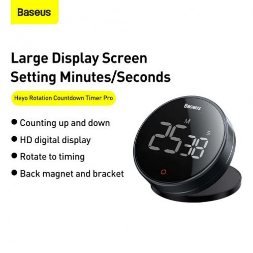 Baseus Home Heyo Pro rotation countdown timer Dark gray (FMDS000013) DA1030461-017