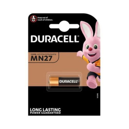 DURACELL Battery (A27) AA Alkaline (1 battery / blister) 12V DU080727-01